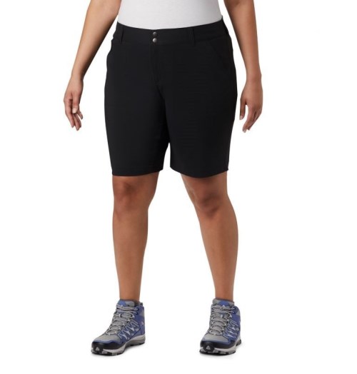 Columbia Saturday Trail Long Shorts Dame Svarte | Plus Size 21947F